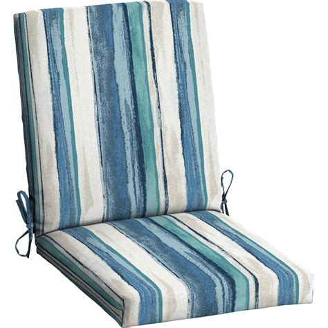 Mainstays Outdoor Patio Dining Chair Cushion, Multiple Patterns - Walmart.com