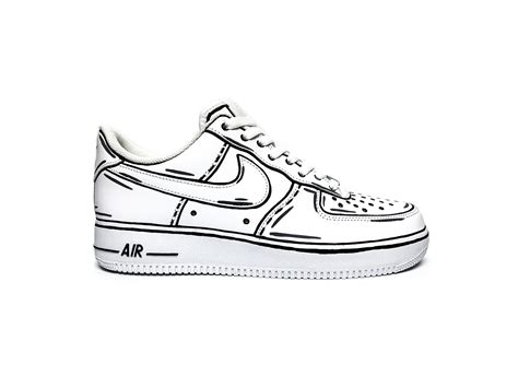 Nike Air Force 1 Cartoon Custom - Cartoon Nike Air Force 1 Custom Shoes ...