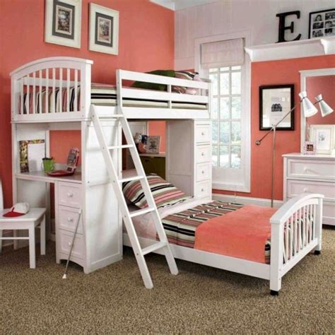 Amazing IKEA Teenage Girl Bedroom Ideas 28 - decoraiso.com | Cool loft beds, Bunk bed designs ...