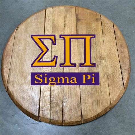 Sigma Pi Fraternity Barrel Head – BarrelHeadsKY