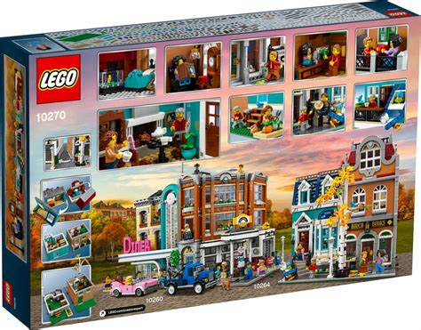 LEGO 10270 Creator Expert Modular Bookshop Box Back – Brick Land