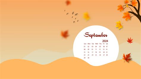 September 2024 Desktop Wallpaper Calendar - CalendarLabs