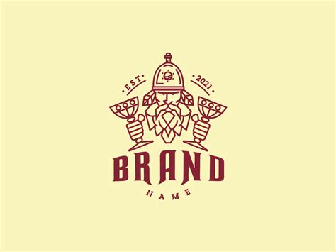 Beer Viking Logo by Михаил Рощупкин on Dribbble