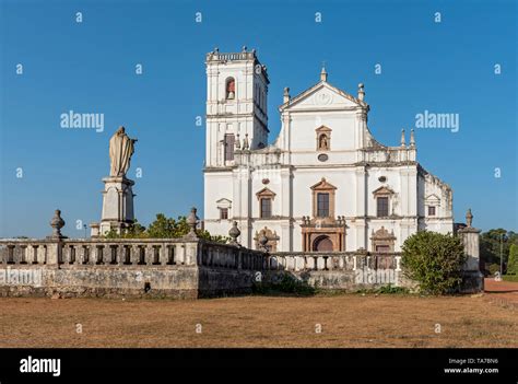 Se Cathedral, Old Goa, India Stock Photo - Alamy