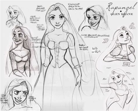 Pin by Gabbi Lindley on Arrrrrrt | Rapunzel sketch, Tangled concept art, Rapunzel drawing