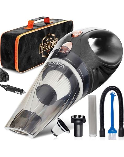 ThisWorx Car Vacuum Cleaner - Portable 12V Handheld Vacuum