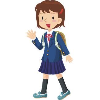 School Girl Cartoon - Cliparts.co