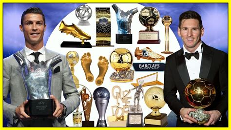 Cristiano Ronaldo Vs Lionel Messi All Individual Awards Who Won Most ...