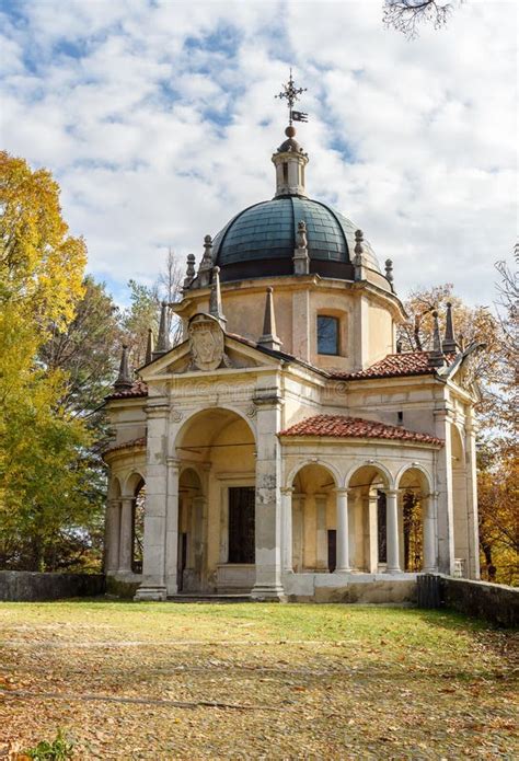 The Chapel on the Rosary Way of the Sacred Mount of Varese, Italy Stock ...