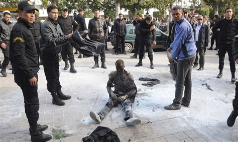 Unemployed Tunisian man sets himself alight in protest which echoes ...