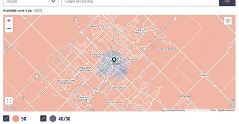 Is this map of Telus 5G coverage accurate? Any reason downtown Guelph ...