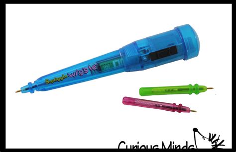 Squiggle Wiggle Writer Pen - Motorized Battery Vibrating Pen Draws Fun | Curious Minds Busy Bags