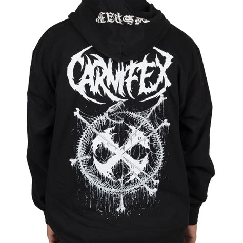 Carnifex "Skeleton Crew" Zip Hoodie - IndieMerchstore