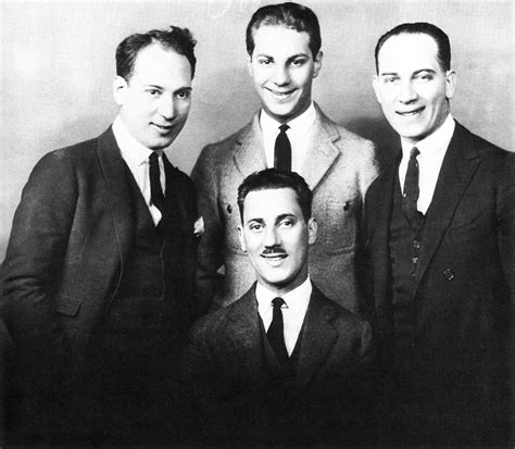 the Marx Brothers A picture of a young Groucho (bottom center) Chico ...