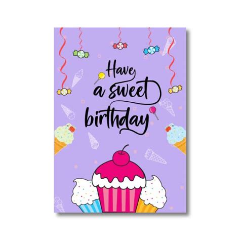 Buy Festiko®Greeting Card for Birthday - HAVE A SWEET BIRTHDAY- Cards ...