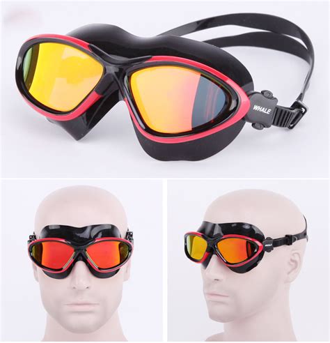 Mirrored Anti Fog UV Protection Wide View Swim Goggle (mm-7403) - China Swim Goggles and ...