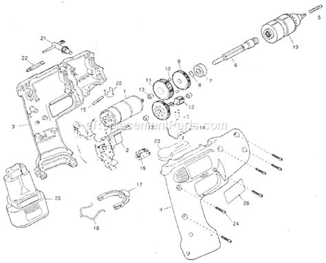 Craftsman 27027 - Cordless Drill - eReplacementParts.com