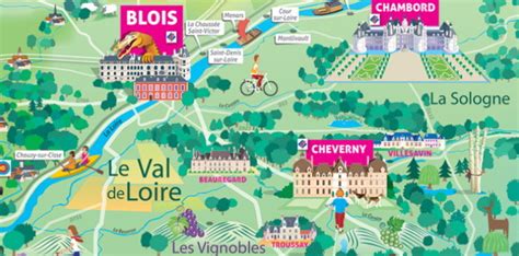 Loire Valley Castles Map