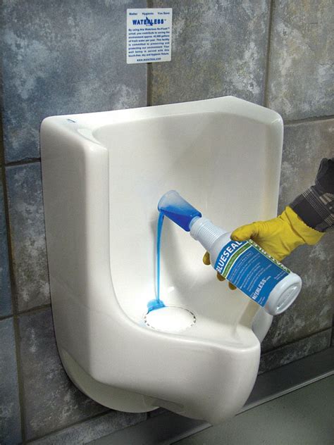 WATERLESS NO-FLUSH URINAL Waterless Urinal Sealant, Fits Brand Universal Fit, For Use With ...