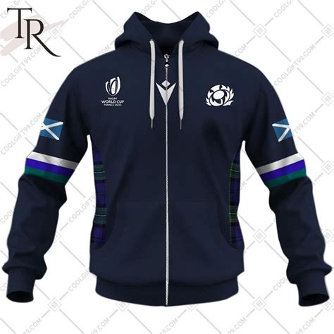 Rugby World Cup 2023 Scotland Rugby Home Jersey Hoodie - Torunstyle