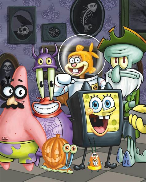 Spongebob halloween series akan segera tayang di @nickledon | Dibujos ...