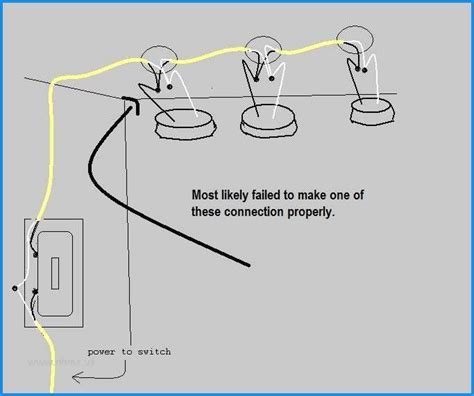 ️Wiring Recessed Lights In Series Diagram Free Download| Gambr.co