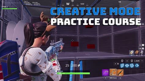 Creative Mode Aim and Edit Practice Course! - Fortnite Battle Royale ...