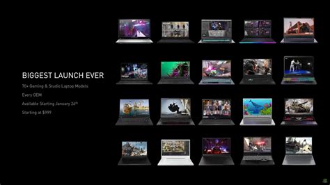 Slideshow: Nvidia CES 2021 - GeForce 30-Series Laptops