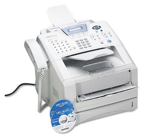 BROTHER Laser Printer: Fax/Copier/Printer/Scanner, Black/White, 21 SPM Print Speed (Black ...