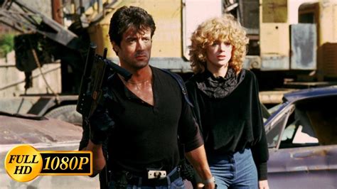 Sylvester Stallone and Brigitte Nielsen defend themselves from bandits / Cobra (1986) - YouTube