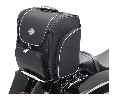 Harley-Davidson® Bar & Shield Zippered Touring Luggage Bag Black Nylon 93300004 - Wisconsin ...