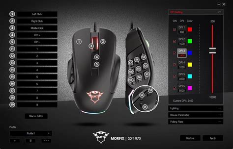 Customizable gaming mouse: Trust GXT 970 Morfix in test