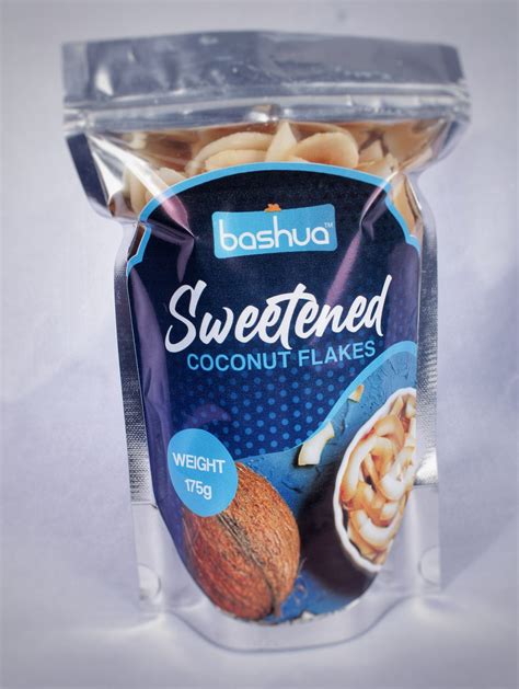 Sweetened Coconut Flakes (175g) - Edible Nut Processing Company in ...