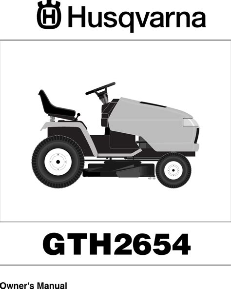 Husqvarna Gth2654 Users Manual OM, GTH 2654, 96023000600, 2005 03, Ride ...