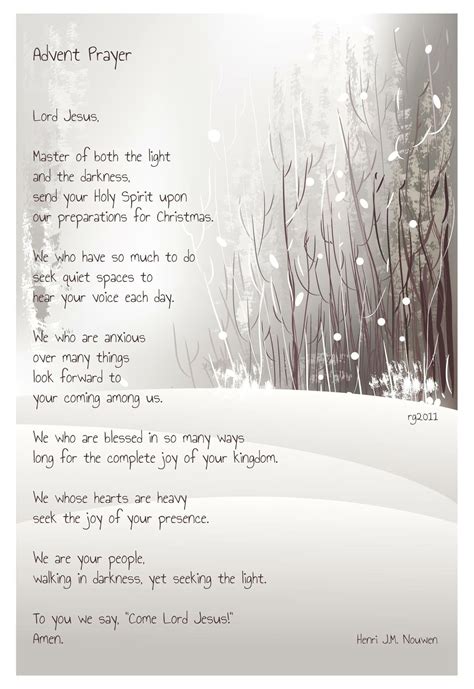 Pin by Cheryl Plummer on Favorite Inspirational and Just Fun Quotes | Advent prayers, Christmas ...