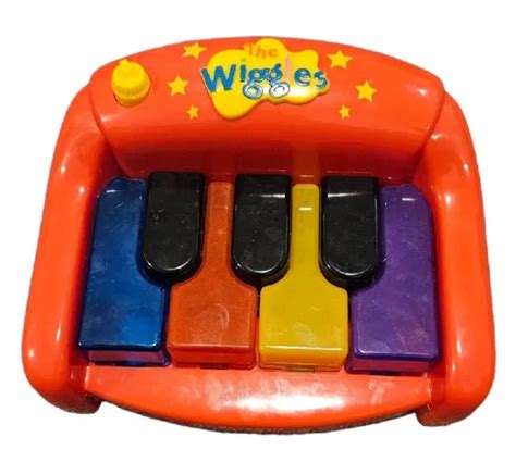 THE WIGGLES PLAY Along Piano Keyboard Kids Toy Music Sounds Working $10.10 - PicClick