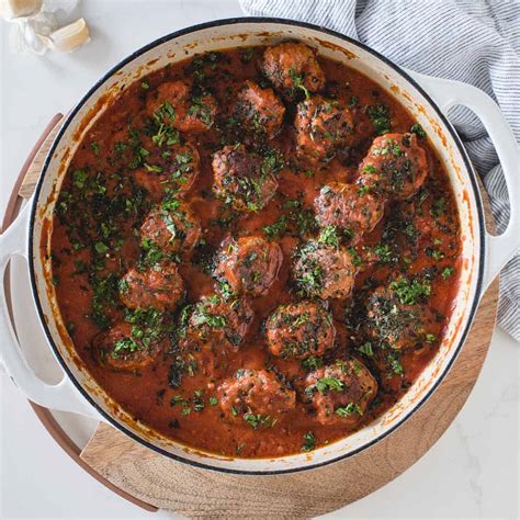 Bison Meatballs - Feasting not Fasting