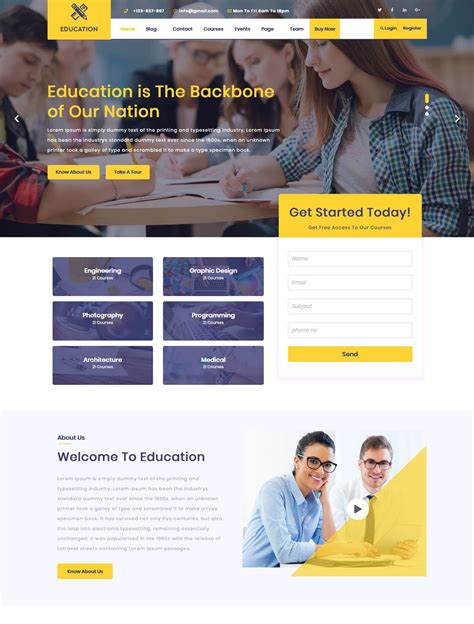 30+ Best Education WordPress Themes of 2024