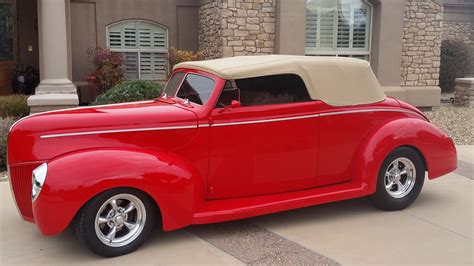 1940 Ford Deluxe Convertible for Sale at Auction - Mecum Auctions