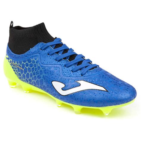 Joma Propulsion 4.0 FG Soccer Shoes (Royal/Volt) @ SoccerEvolution