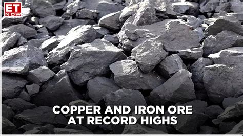 Copper and iron ore at record highs amidst commodity supercycle