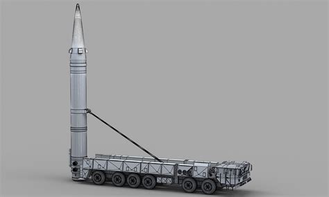 Chinese DF-26 Missile 3D Model $159 - .obj .max .fbx .3ds - Free3D