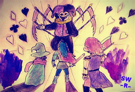 Deltarune jevil fight by SuagulishusR on DeviantArt