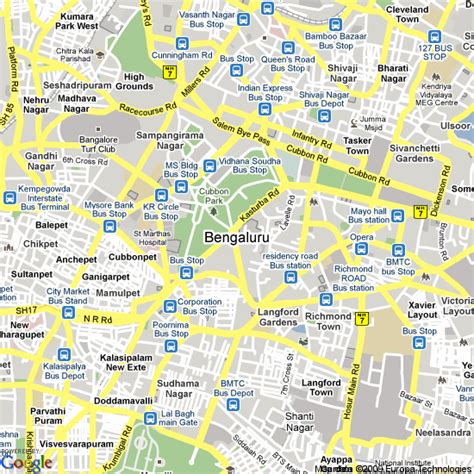 Bangalore Map