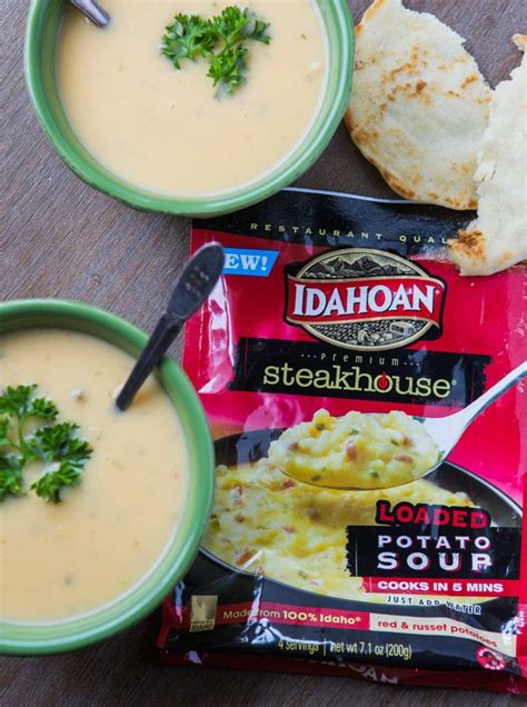 Idahoan® Loaded Potato Soup - A Zesty Bite