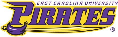 East Carolina Pirates Wordmark Logo - NCAA Division I (d-h) (NCAA d-h ...