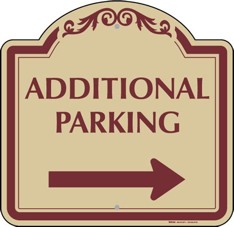 Additional Parking (Right Arrow) - Save 10% w/ Discount