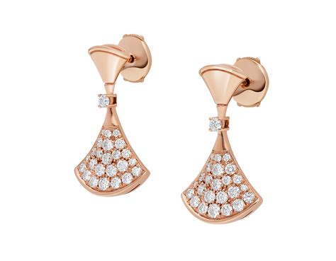 Divas’dream Rose Gold Earrings 351054 | Bvlgari Rose Gold 351054 | Earrings | Bvlgari Official ...