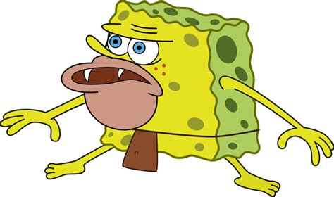 Primitive Spongebob Remastered | SpongeGar / Primitive Sponge / Caveman Spongebob | Know Your Meme
