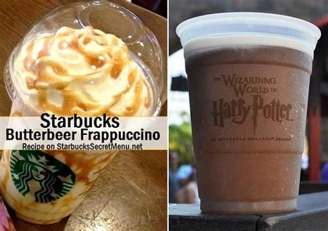 Starbucks Butterbeer Frappuccino | Starbucks Secret Menu